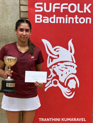 Women's singles winner